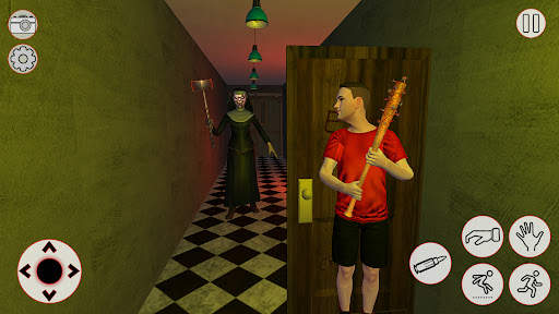 Scary Granny Horror Games 3D screenshot 2