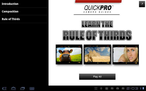 Rule of Thirds by QuickPro screenshot 1