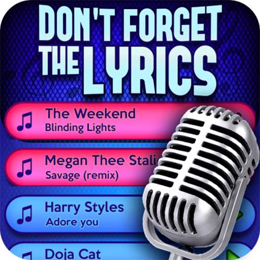 Don't Forget the Lyrics 1.8.0
