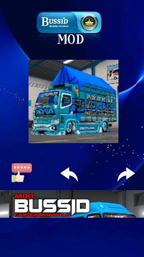 Mod Bussid Canter Minimalis screenshot 8
