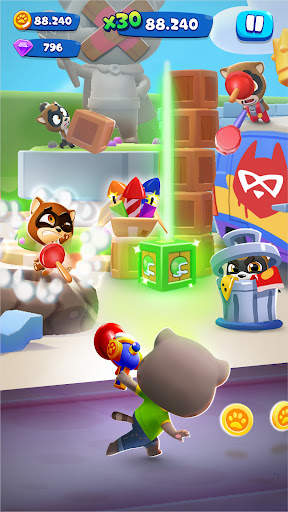 Talking Tom Blast Park screenshot 4