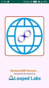 WARP Browser screenshot 1