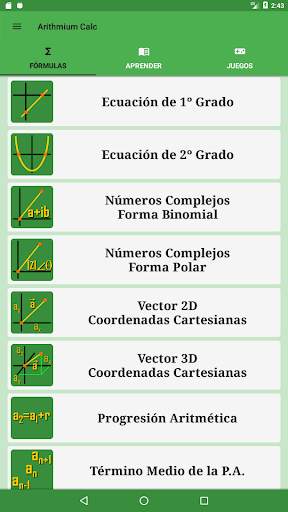 Fórmulas Matemáticas screenshot 9