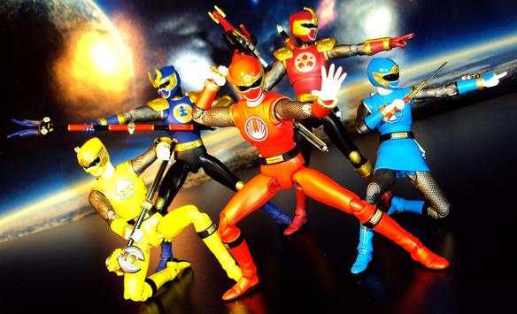 Samurai Rangers Battle Game screenshot 1