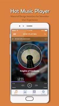 Hot Music Player screenshot 1