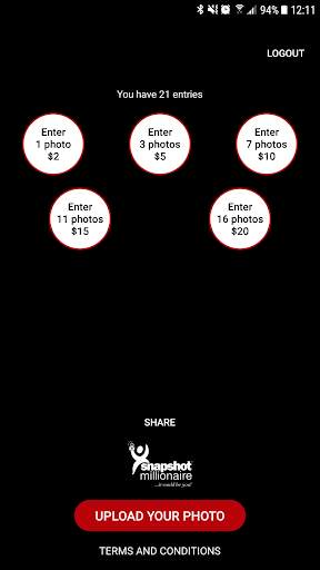 Snapshot Millionaire Photo App screenshot 2