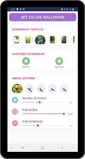 Birds Flying Live Wallpaper screenshot 9