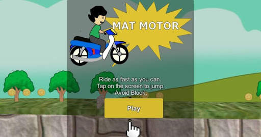 Mat Motor Rider screenshot 1
