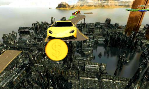 Superheroes Car Stunt Racing 3D- Impossible Driver screenshot 2