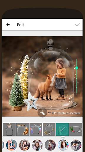 PiP Christmas Camera New Year photo frame 2020 screenshot 8