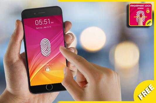 FingerPrint Lock Screen Prank screenshot 1