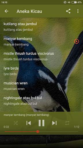 Masteran Semua Jenis Burung Offline screenshot 5