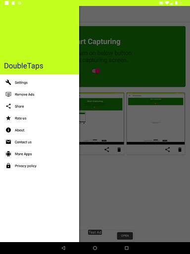 DoubleTap - A screenshot application screenshot 5