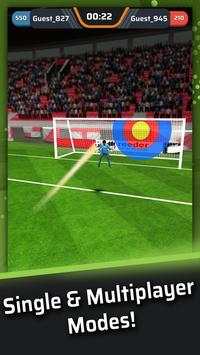 Football Live Free Kick Shots: Best Soccer Goals screenshot 1