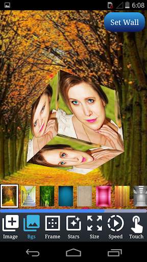 3D Cube Live Wallpaper Editor screenshot 8