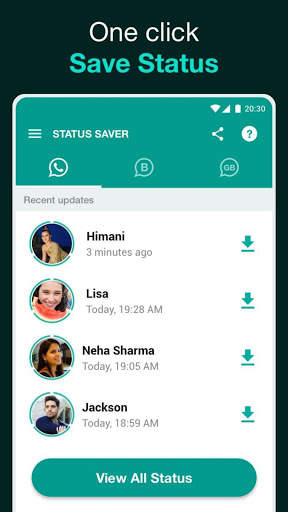 Status Saver For Whatsapp:- Whatsapp Business,WAgb screenshot 2