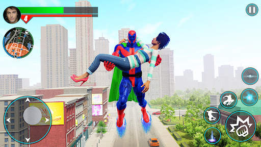 Iron Rope Hero Games – Superhero Games screenshot 3