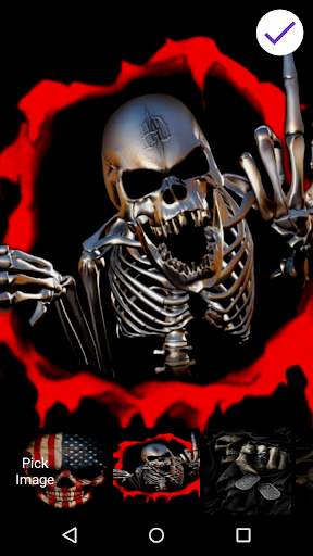 Skull Live Wallpapers screenshot 3