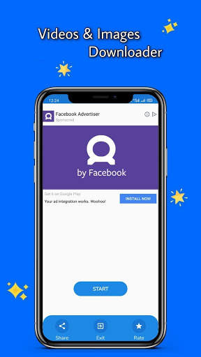 Video Saver for Facebook - Save HD Videos,Images screenshot 1