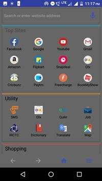 SM BROWSER (Smart Mobile Browser) screenshot 4