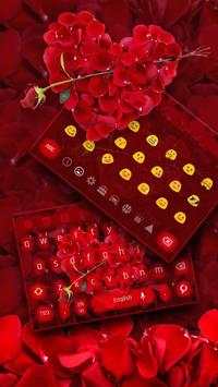 Love Roses Keyboard screenshot 1