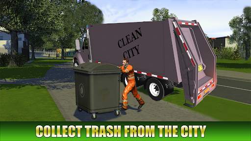 Flying Garbage Robot Transport screenshot 22