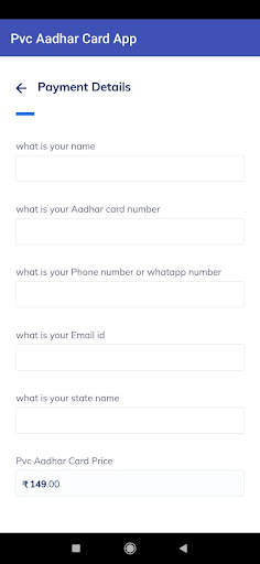 Pvc Aadhar Card App screenshot 4