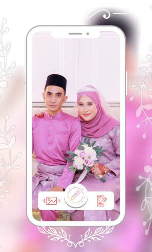 Hijab Couple Wedding Photo Maker screenshot 3