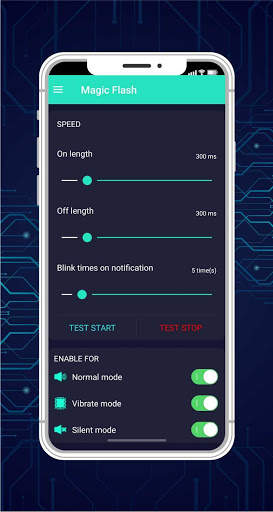 Flash Blink On Call and SMS screenshot 1
