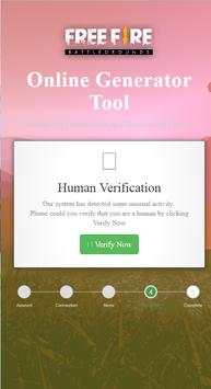 free diamonds for free( fire real) screenshot 5