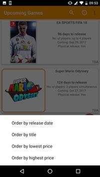 Upcoming games for Nintendo Switch скриншот 3