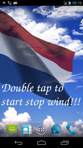 Netherlands Flag Live Wallpaper screenshot 2