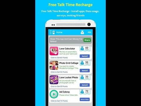 My Free Talktime Recharge screenshot 1