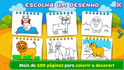 Colorir e Aprender - Animais screenshot 2