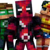 Super Heroes Skins For Minecraft PE logo