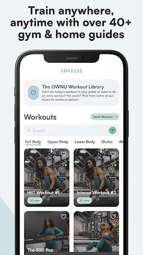 OWNU: Strength & Gym Training screenshot 5