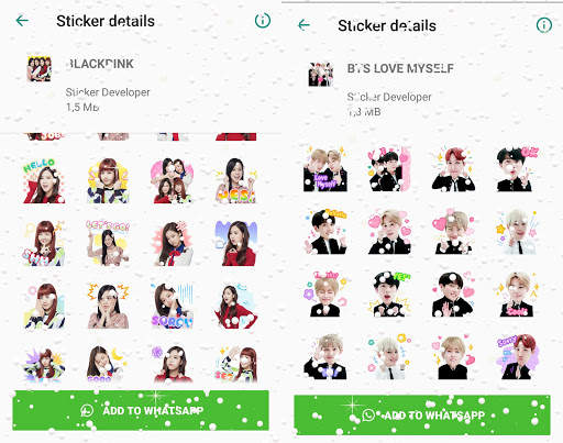WAStickerApps KPOP Idol Sticker Maker Direct Chat screenshot 8