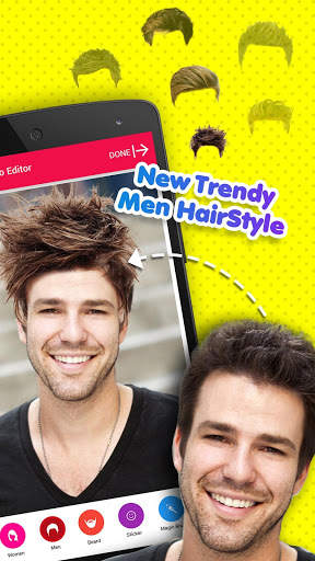 Hair Styler: The Hair Style Photo Editor App 5 تصوير الشاشة