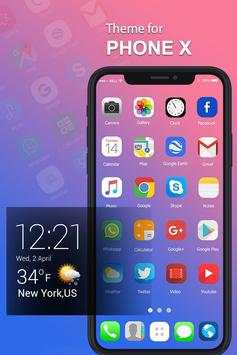 Phone X launcher, IiLauncher OS12 screenshot 5