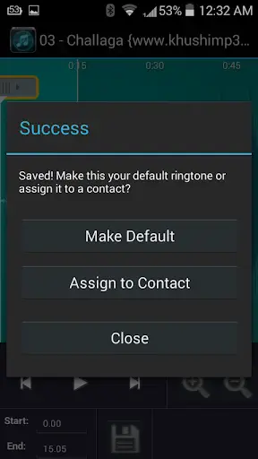 MP3 Cutter and Ringtone Maker screenshot 4