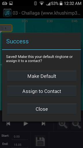 MP3 Cutter and Ringtone Maker screenshot 4