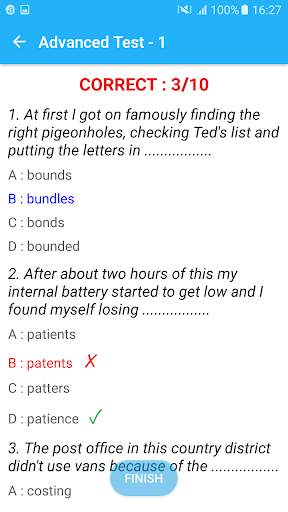 English Grammar Test - Offline screenshot 5