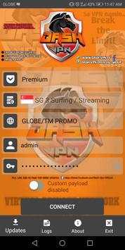 Dash VPN screenshot 2