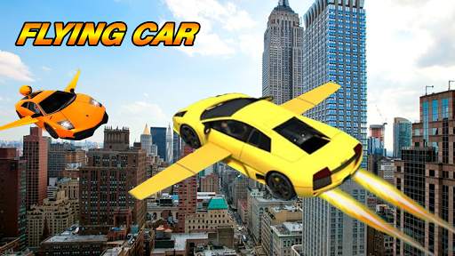 Flying Car  Game 3D screenshot 1