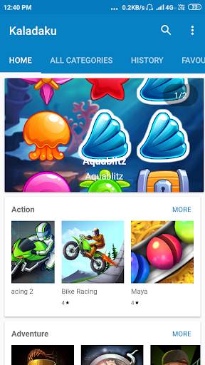Kaladaku - Play games without downloading screenshot 1