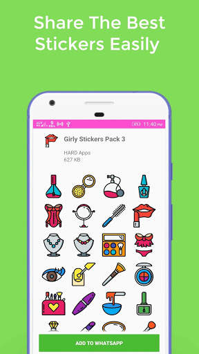 Girl Memoji Stickers For WhatsApp WAStickerApps screenshot 3