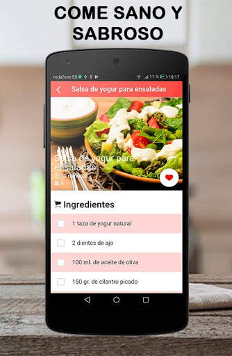 Recetas de ensaladas saludables dieta de adelgazar screenshot 8