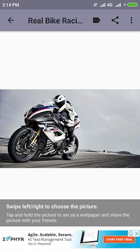 Real Bike Racing Wallpaper screenshot 3