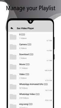 Sax Video 2020 - Sax Video Player  HD Video Play screenshot 2