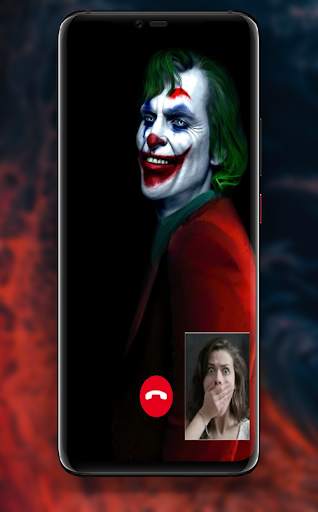 Joker Call Me! Fake Video Call & Wallpaper screenshot 3